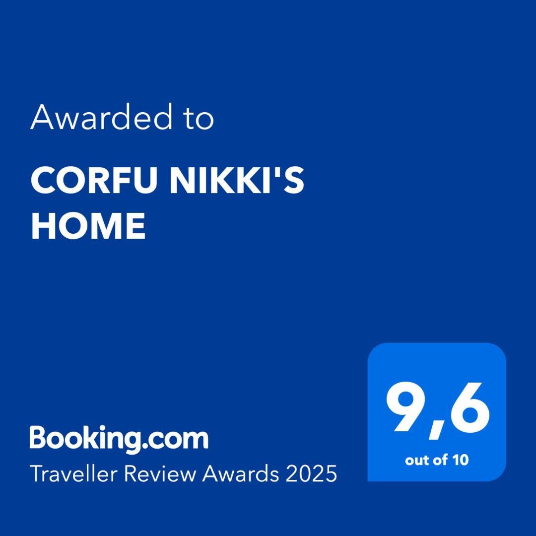 Corfu Nikki'S Home Moraḯtika Ngoại thất bức ảnh